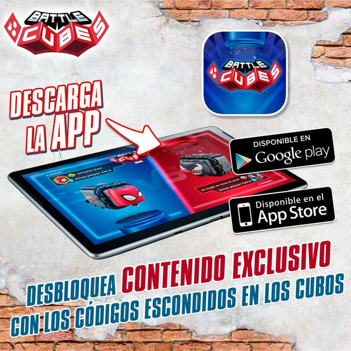 Игра за Умения Spider-Man Battle Cubes (12 броя)