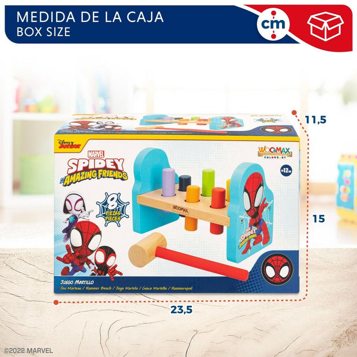 Игра за Умения Spidey 8 Части 21,5 x 14 x 10,5 cm (6 броя)