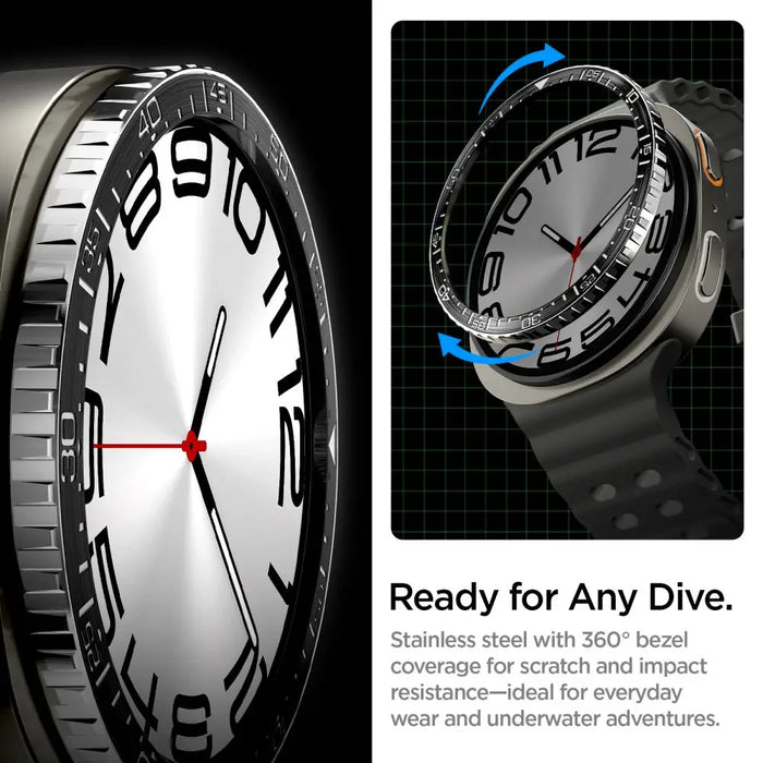 Spigen Bezel Tune Diver Cover за Samsung Galaxy Watch 8 44