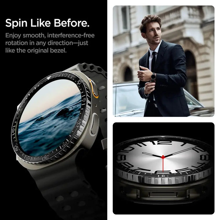 Spigen Bezel Tune Diver Cover за Samsung Galaxy Watch 8 44