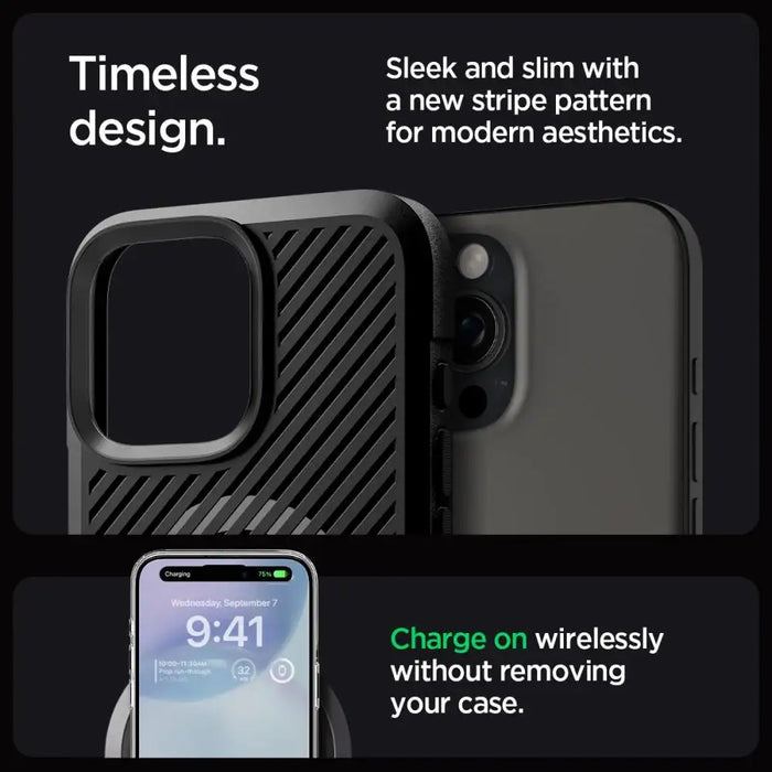 Spigen Core Armor Mag Case с MagSafe за iPhone 16 Pro