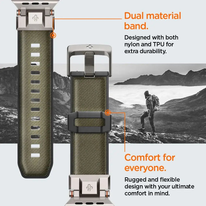 Spigen DuraPro Armor Strap за Apple Watch 44 / 45 / 46 / 49