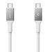 Spigen EB10010CC 100W 100 см кабел - бял