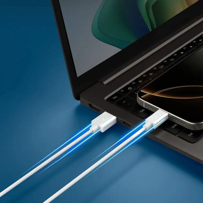 Spigen EB6010CC USB-C кабел 60W 200 см - бял