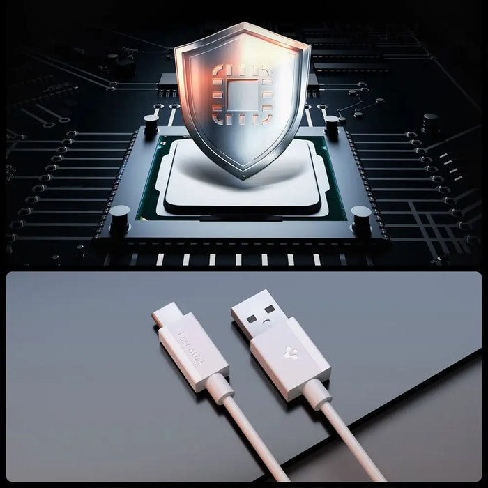 Spigen EB6010CC USB-C кабел 60W 200 см - бял