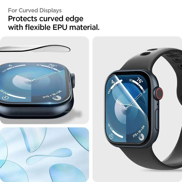 Spigen Elite Shield ”EZ FIT” Hybrid Glass 2-PACK за Apple