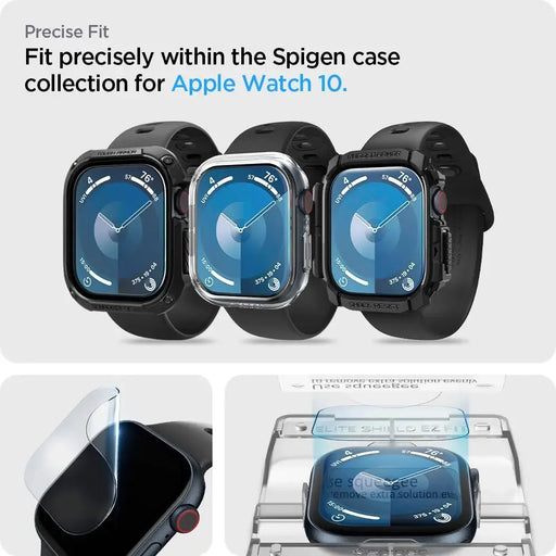 Spigen Elite Shield ”EZ FIT” Hybrid Glass 2-PACK за Apple