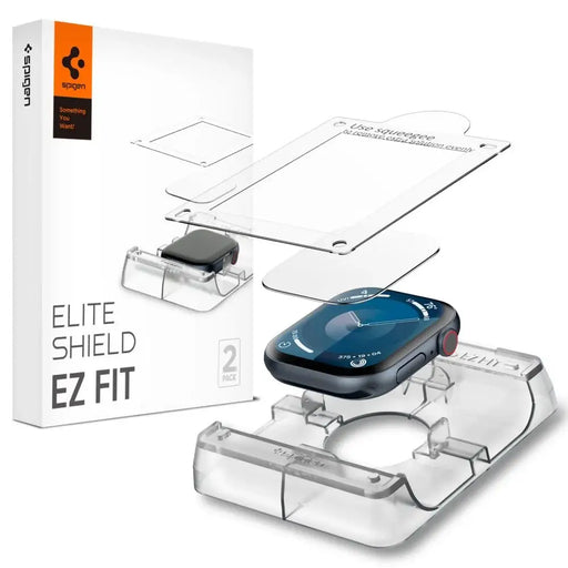 Spigen Elite Shield ”EZ FIT” Hybrid Glass 2-PACK за Apple