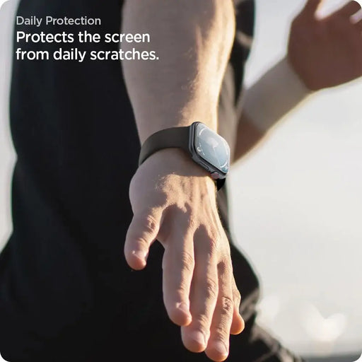 Spigen Elite Shield ”EZ FIT” Hybrid Glass 2-PACK за Apple
