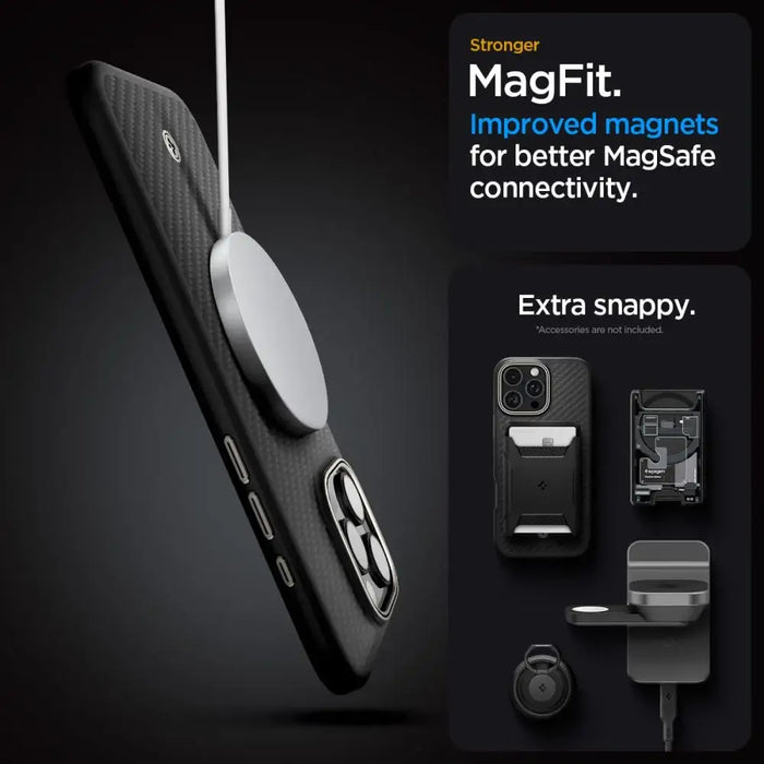Spigen Enzo Aramid Mag Case с MagSafe за iPhone 16 Pro Max