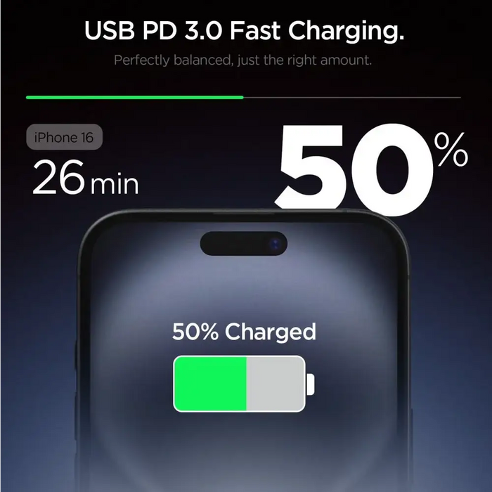 Spigen Essential EE201EU USB-C 20W стенно зарядно