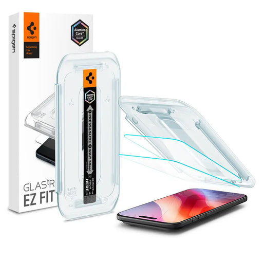 Spigen Glas.TR EZ Fit 2-pack закалено стъкло за iPhone 17