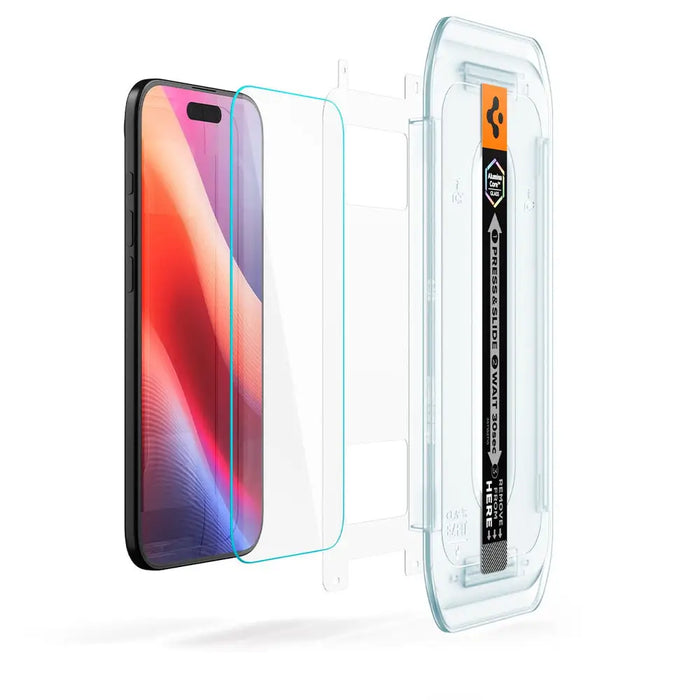 Spigen Glas.TR EZ Fit 2-pack закалено стъкло за iPhone 17