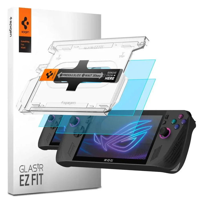 Spigen Glas.TR EZ Fit 2 пакета закалено стъкло за Asus Rog