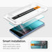 Spigen Glas.tR EZ FIT 2 пакета закалено стъкло за Samsung