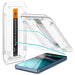 Spigen Glas.tR EZ FIT 2 пакета закалено стъкло за Samsung