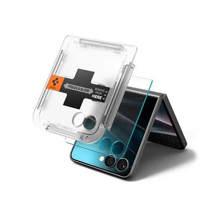 Spigen Glas.TR EZ Fit HD Tempered Glass 2 пакета за Samsung