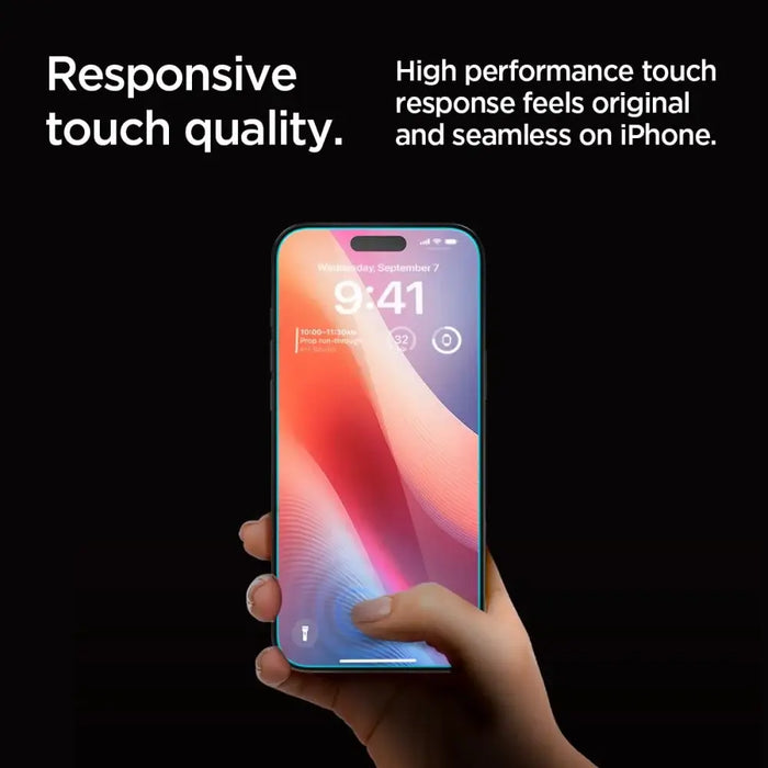 Spigen Glas.tR EZ Fit Privacy Tempered Glass за iPhone 16