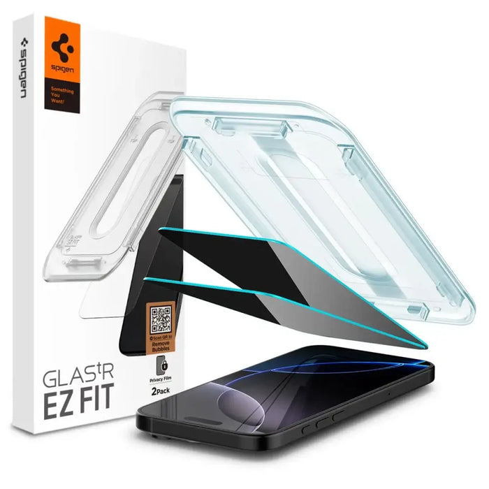 Spigen Glas.tR EZ Fit Privacy Tempered Glass за iPhone 16