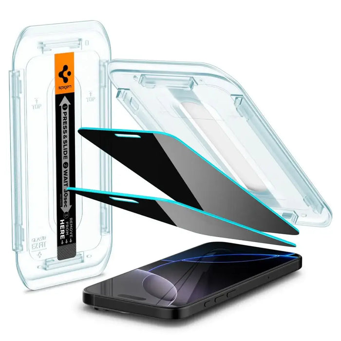 Spigen Glas.tR EZ Fit Privacy Tempered Glass за iPhone 16