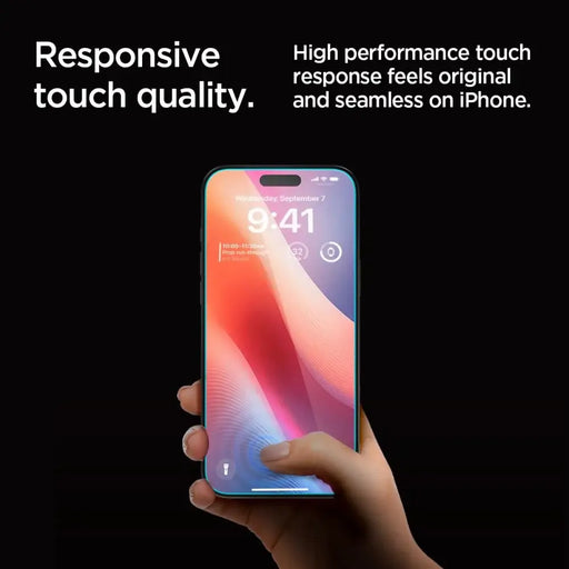 Spigen Glas.tR EZ Fit Privacy Tempered Glass за iPhone 16