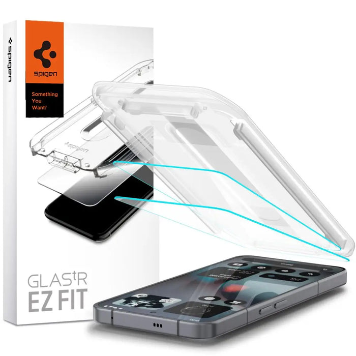 Spigen Glas.TR EZ Fit Tempered Glass 2-pack for Nothing