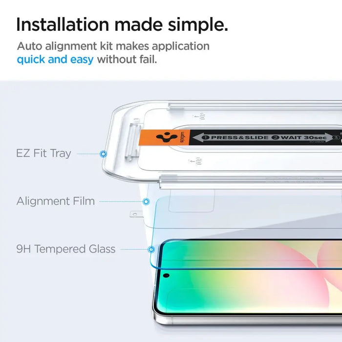 Spigen Glas.tR EZ Fit Tempered Glass за Samsung Galaxy S24