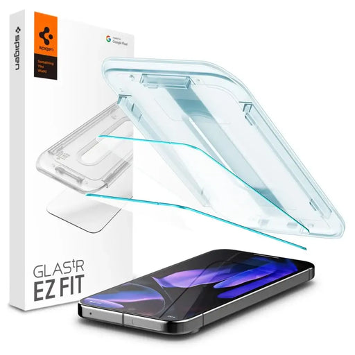 Spigen Glas.tR EZ Fit закалено стъкло с апликатор за Google