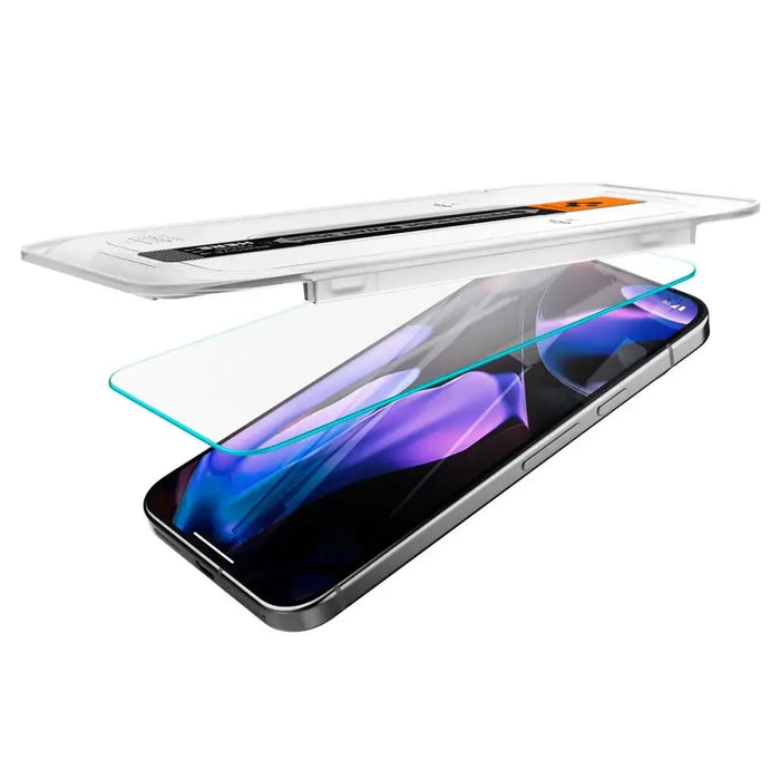 Spigen Glas.tR EZ Fit закалено стъкло с апликатор за Google