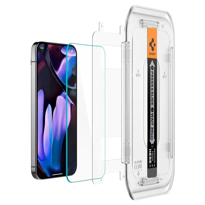 Spigen Glas.tR EZ Fit закалено стъкло с апликатор за Google