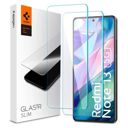 Spigen Glas.tR Slim закалено стъкло за Xiaomi Redmi Note 13