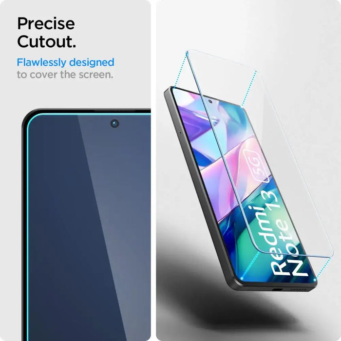 Spigen Glas.tR Slim закалено стъкло за Xiaomi Redmi Note 13
