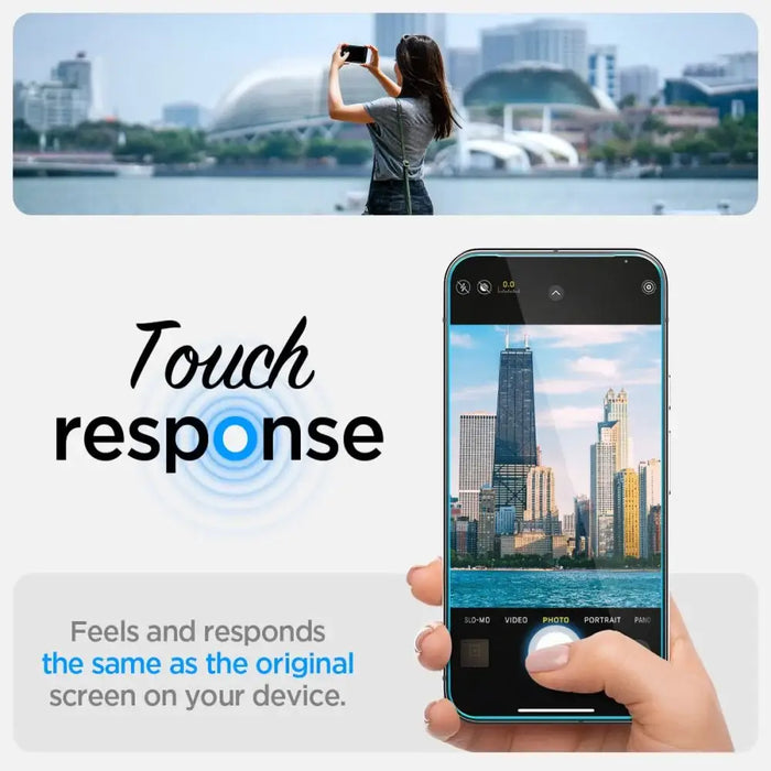 Spigen Glas.TR ’Ez Fit’ Privacy HD 2 пакета стъкло