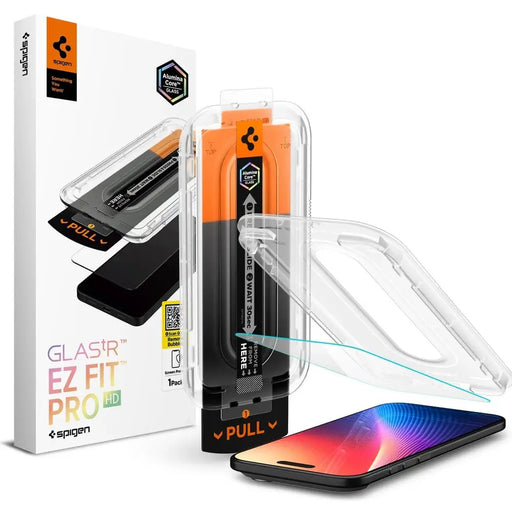Spigen Glas.TR EZ Fit Pro закалено стъкло за iPhone 16 Pro