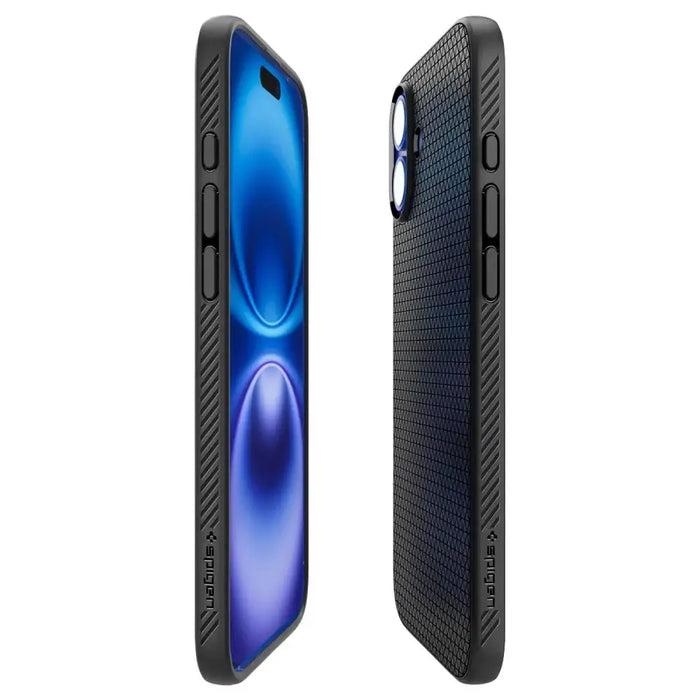 Spigen Liquid Air Case за iPhone 16 Plus - черен