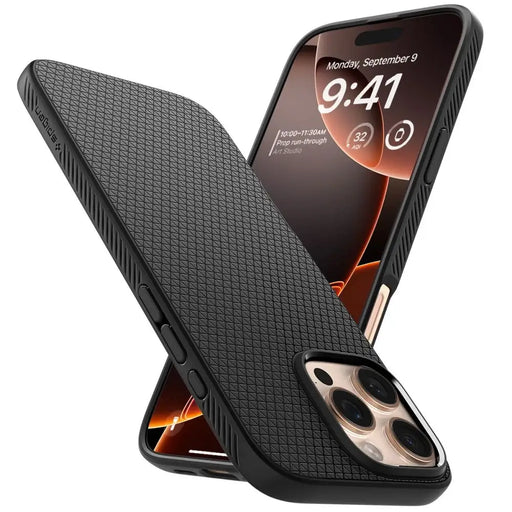 Spigen Liquid Air Case за iPhone 16 Pro Max - черен