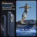 Spigen Liquid Air Case за iPhone 16 Pro Max - син