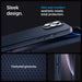 Spigen Liquid Air Case за iPhone 16 Pro Max - син