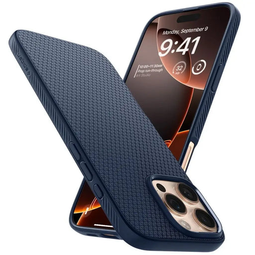 Spigen Liquid Air Case за iPhone 16 Pro Max - син