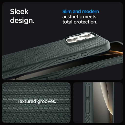 Spigen Liquid Air Case за iPhone 16 Pro Max - зелен