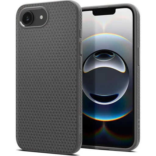 Spigen Liquid Air Case за iPhone 16e - сив