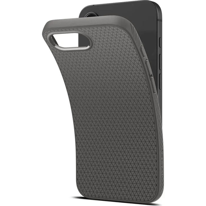 Spigen Liquid Air Case за iPhone 16e - сив