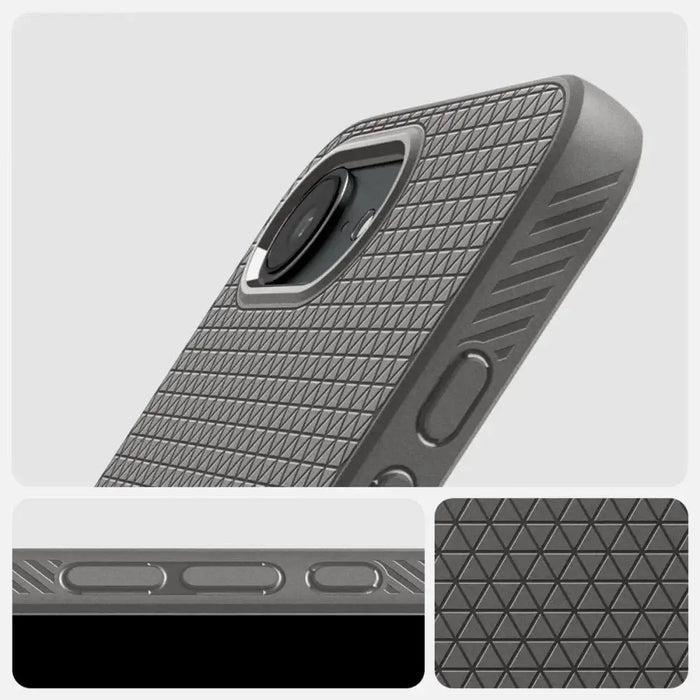 Spigen Liquid Air Case за iPhone 16e - сив