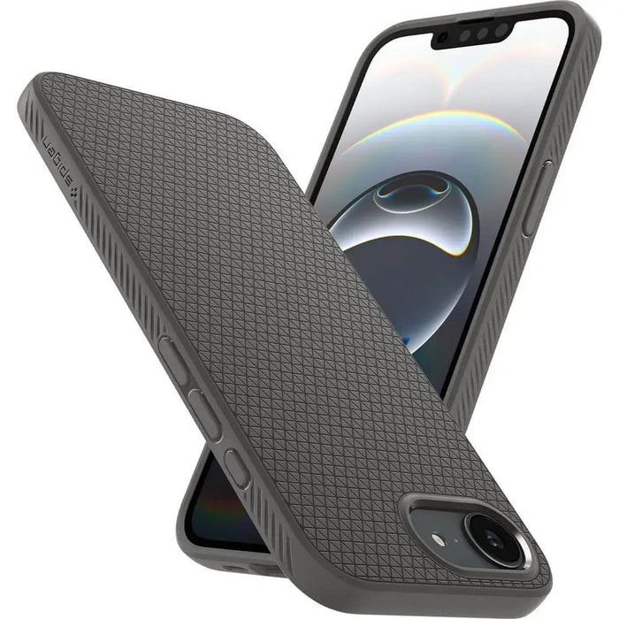 Spigen Liquid Air Case за iPhone 16e - сив