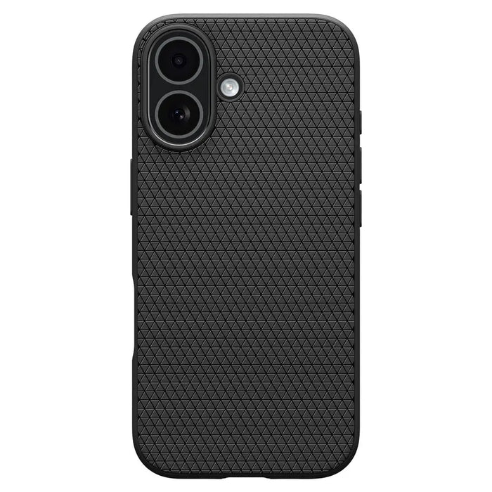 Spigen Liquid Air Case за iPhone 17 - черен мат