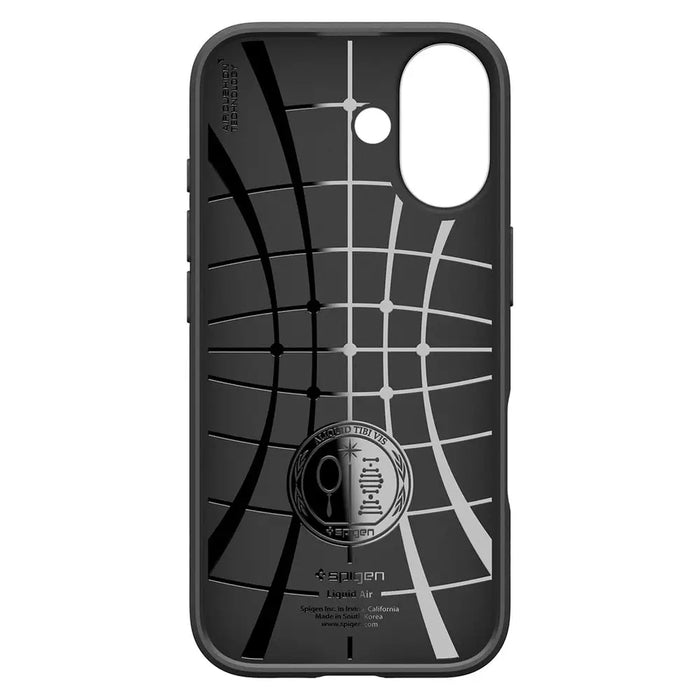 Spigen Liquid Air Case за iPhone 17 - черен мат