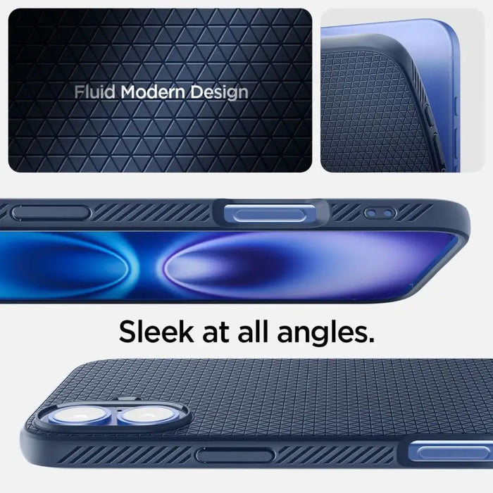 Spigen Liquid Air iPhone 16 Case - син