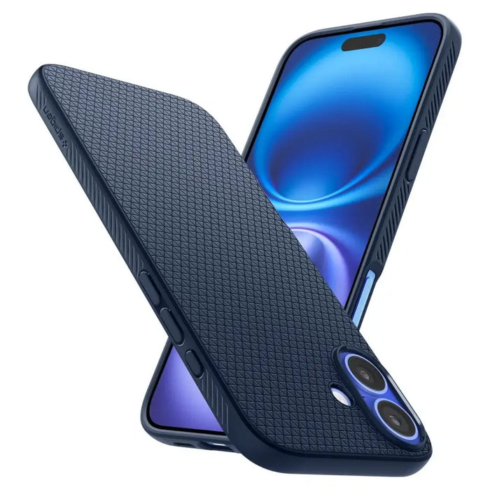 Spigen Liquid Air iPhone 16 Case - син