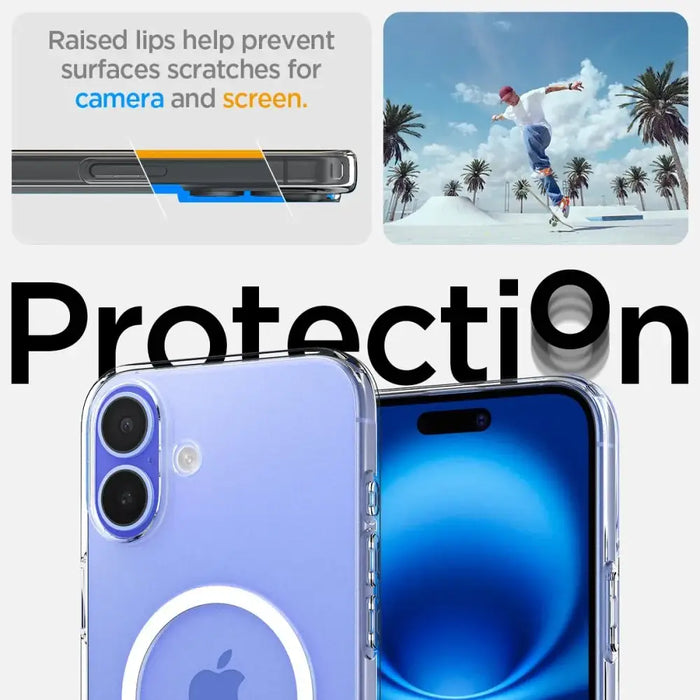 Spigen Liquid Crystal Mag Case с MagSafe за iPhone 16