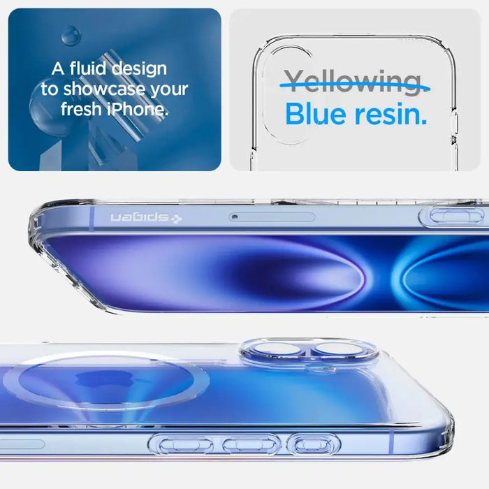 Spigen Liquid Crystal Mag Case с MagSafe за iPhone 16